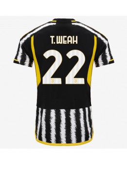 Juventus Timothy Weah #22 Heimtrikot 2023-24 Kurzarm